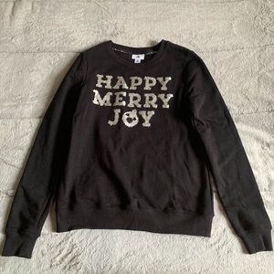 XS Disney Mickey Mouse Christmas fleece sweatshirt